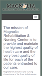 Mobile Screenshot of magnolia-rehab.com